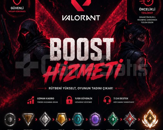 Valorant Demir Ve Bronz Elodan Kurtulun