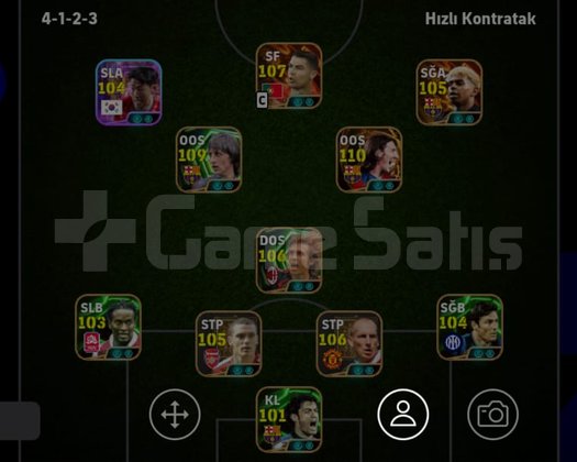 KG3272 5 BOMBACI 109 CRUİF 107 RONALDO