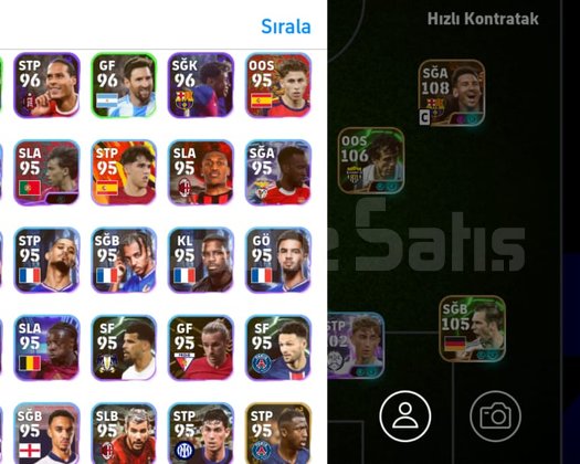 KG3242 4 BOMBACI 108 CRUF 105 RONALDO
