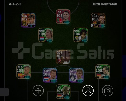 KG3242 4 BOMBACI 108 CRUF 105 RONALDO