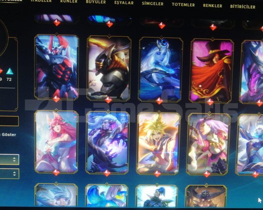 4ü 1 Arada Full Riot Hesabı LoL+valorant+TFT