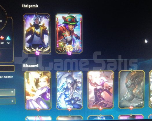 4ü 1 Arada Full Riot Hesabı LoL+valorant+TFT