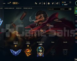 EUW / HANDMADE / DIAMOND 3 / 55WR / HIGH MMR /