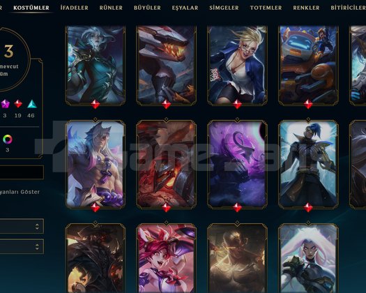 151 LEVEL - 113 KOSTÜM - FULL HERO -UNRANKED HESAP