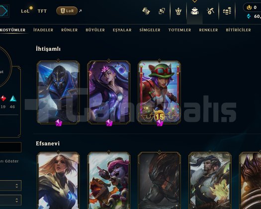 151 LEVEL - 113 KOSTÜM - FULL HERO -UNRANKED HESAP