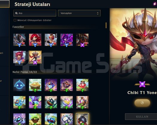 TR // 36 SKIN // TFT DİZGİNSİZ T1 PYKE VE YONE