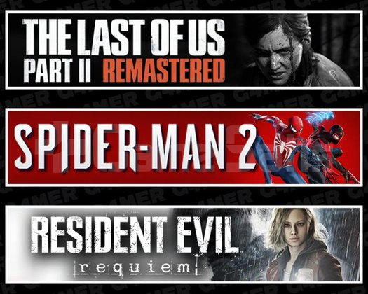 The Last Of Us 2 +Spider-Man 2 +RE Requiem