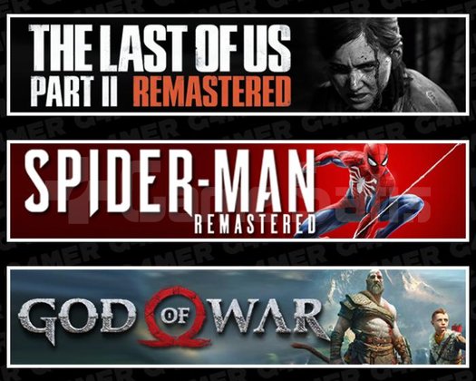The Last Of Us 2 +SpiderMan RE +God Of War