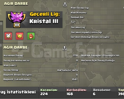 17 SEVİYE AĞIR DARBE