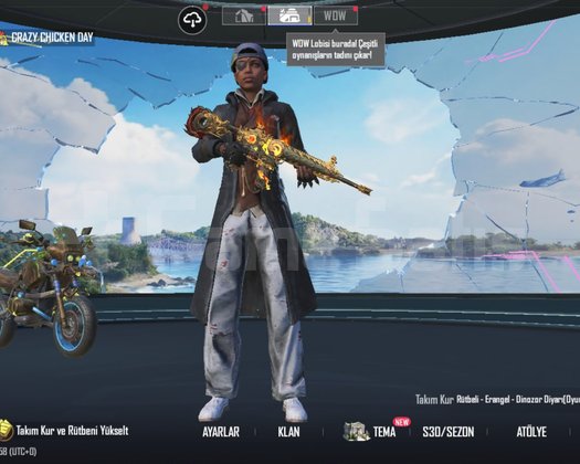 kızıl gök bıçağı m416 5 lvl