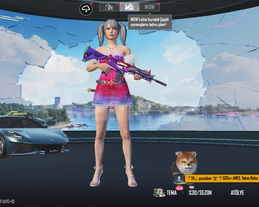 buz 6 lvl maskara 6 lvl spor arabalı saç yüzlü