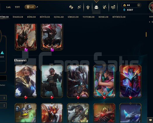 274 LEVEL / 249 SKİN / 166 HERO +MAİL +TELEFON