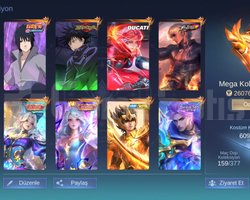 609 KOSTÜM MEGA 1. x5 LEGEND x5 KOFF x14 LUCKYBOX