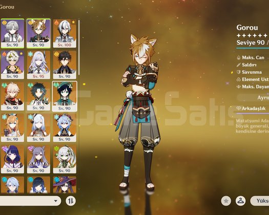 C6 Arle + C6 Yelan + C6 Ganyu + 320 Wish