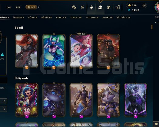 630 KOSTÜM 299K ÖZ 1334 LVL EFSANE DOLU MAİL HESAP