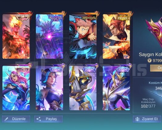 VALIR LEGEND/YIN JJK/THAMUZ 11.11 346 SKIN SAYGIN