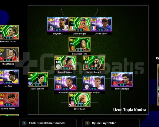 105 TOTTİLİ EFOOTBALL STEAM PC HESAP