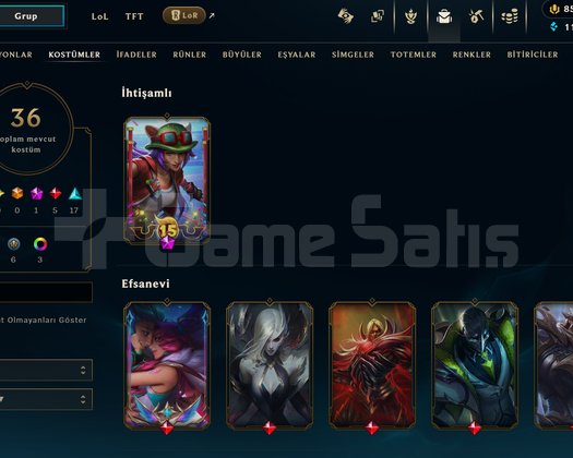TR UNRANKED HANMADE + TFT