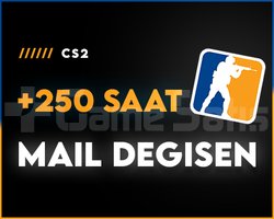 +250 SAAT / MAİL DEĞİŞEN / GARANTİ + DESTEK