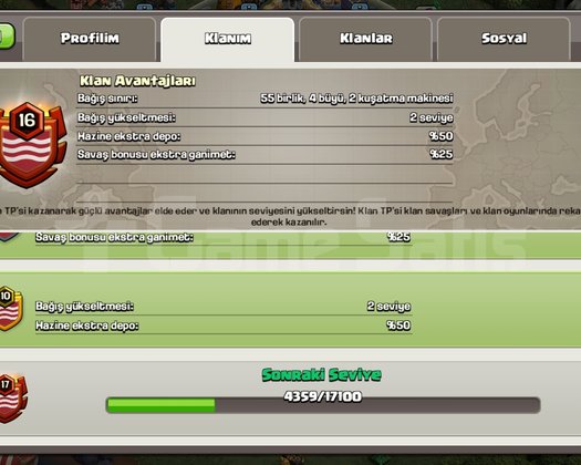 İNFERNOOO SATILIK KLAN 16 SEVİYEE