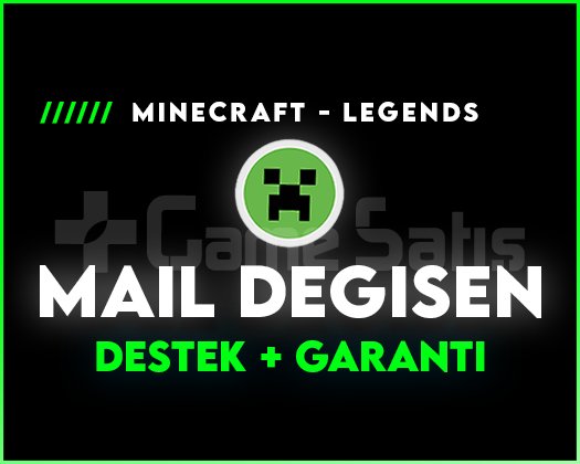 Her şeyi Değişen Minecraft Hesap | Anlık Teslim