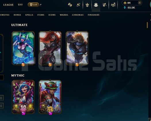 EUW 179 KOSTÜM 172 ŞAMPİYON UNRANKED HESAP