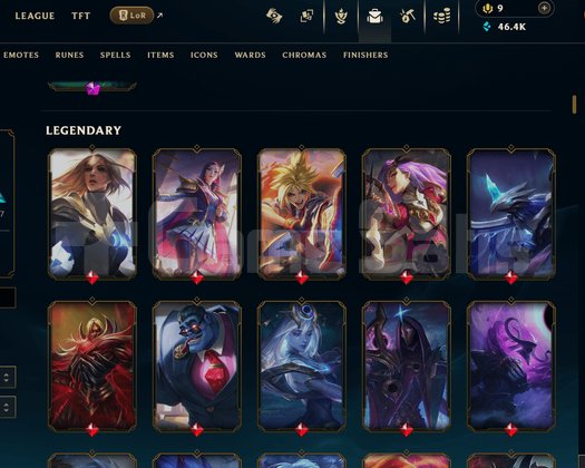 EUW 588 Kostüm 172 Şampiyon Unranked 11 Prestij
