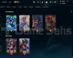 EUW 302 Kostüm 172 Şampiyon Plat 3 Hesap 1425 RP