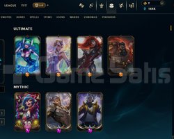 EUW 372 Kostüm 172 Şampiyon Plat 2 Hesap