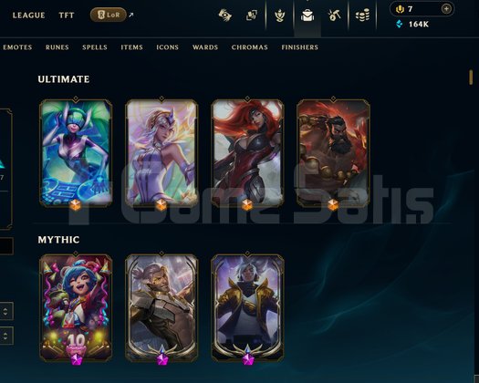 EUW 372 Kostüm 172 Şampiyon Plat 2 Hesap