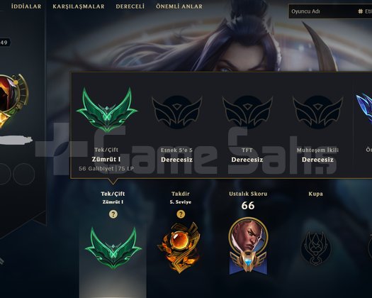 Z1 75LP 65 WR DİA 2 MMR EFSANE KÖSTÜMLER HANMADE