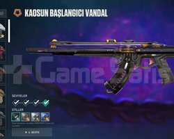 KAOS VANDAL SERİ TETİK PHAMTOM SHERİFF RANK GOLD 1
