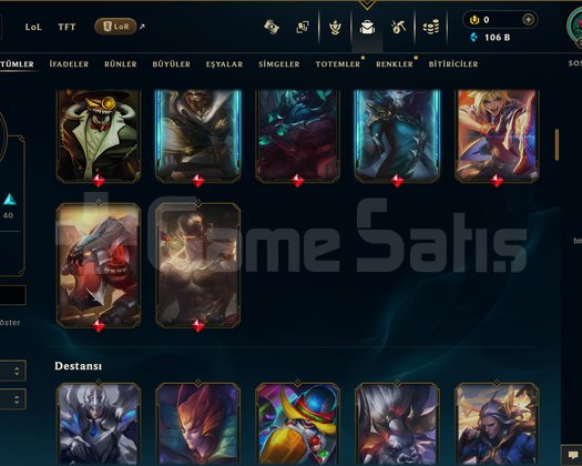 394 LVL + 123 KOSTÜM + 156 HERO + GOLD 1 + MAİL!