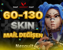 VIP | 60-130 SKİN | MAİL DEĞİŞEN | +7.000 SATIŞ