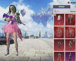 MASKARA 5 AKM 4 ORMAN ELF MASKARA SETI