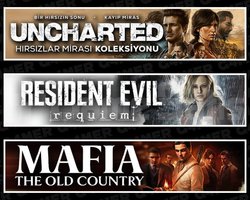Uncharted +RE Requiem +Mafia