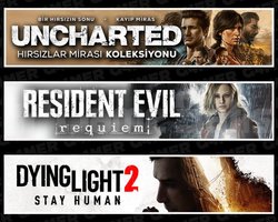 Uncharted +RE Requiem +Dying Light 2