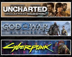Uncharted +Ragnarök +Cyberpunk 2077