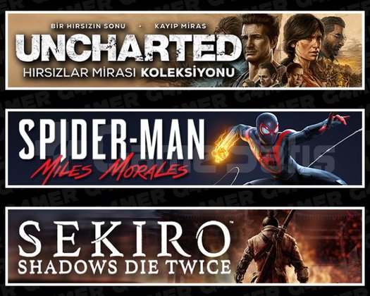 Uncharted +Miles M. +Sekiro