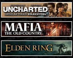 Uncharted +Mafia +Elden Ring