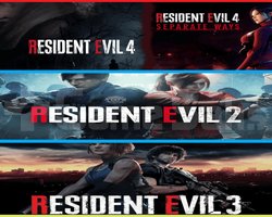 Resident Evil 4 Remake + Resident Evil 2 + 3