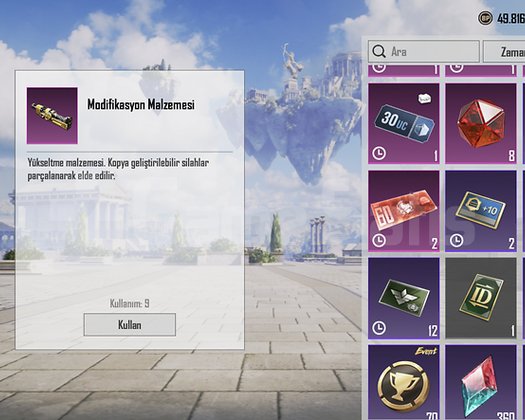 Buz 6 +10 Mataryel + 8 destansı amblem