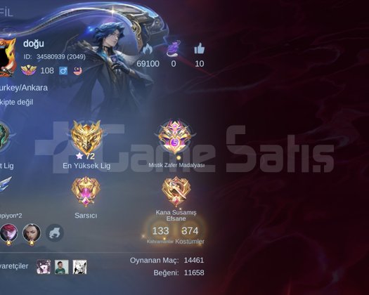 Mobile Legends Hesap
