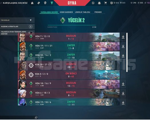 YÜCE 2 / 3 VANDAL & KARAMBİT smurf hesabım
