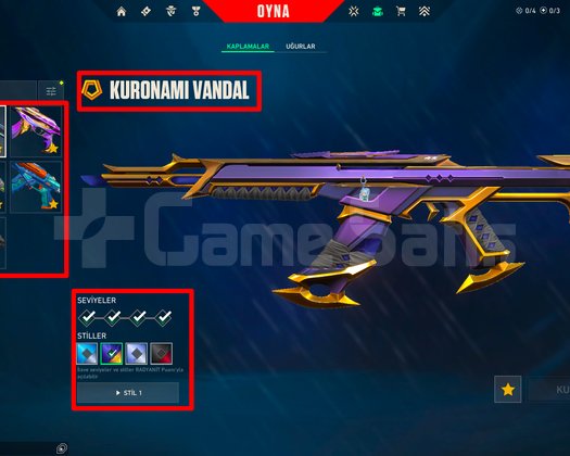 TR + 128 SEVİYE + KURONAMİ + 6 VANDAL/ RGX + MAİL!