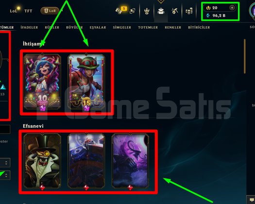 TR + 64 LVL + 44 KOSTÜM + 103 HERO + MAİL + TEL!