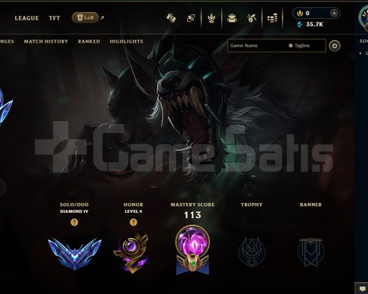 EUW DIAMOND 4 ACC