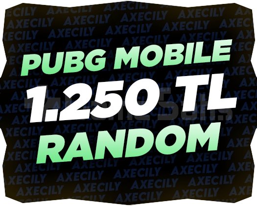 ULTRA VIP | 1.250 TL | PUBG RANDOM | +15.000 SATIŞ