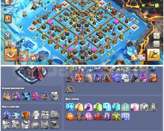 TH15COC |  159 LEVEL | ÖZEL ARKAPLAN  UYGUN