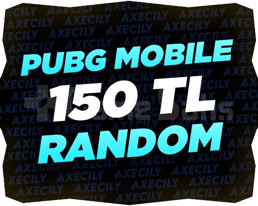 150 TL | ULTRA VIP | PUBG RANDOM | +15.000 SATIŞ